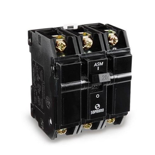Disjuntor Tripolar 60a Preto