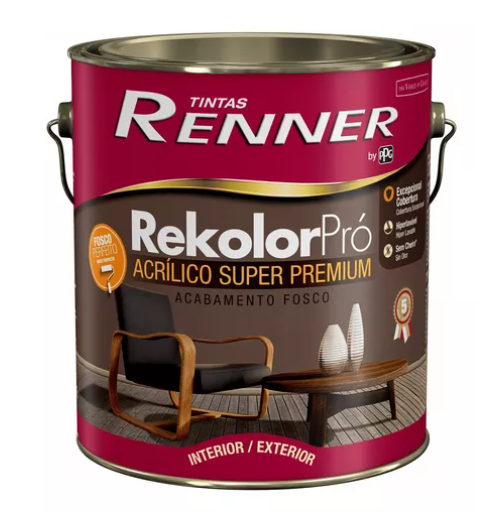 Base Acr Rekolor Pro Fosc Super Intensa 3,2lt Rv3793 Renner
