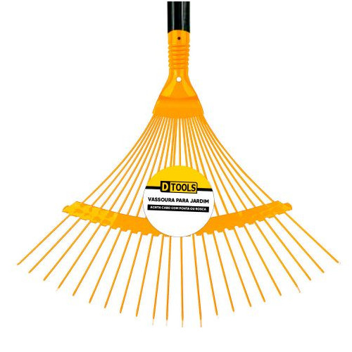 Vassoura Aco Reg. 22d Jardim Dtools - 18471