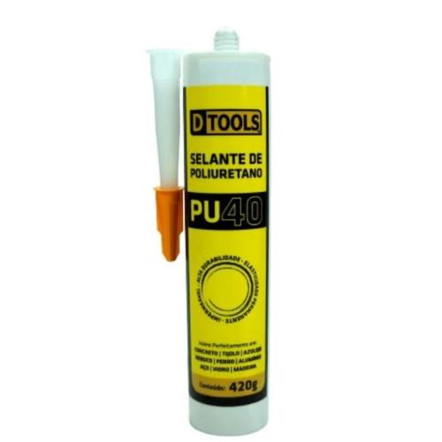Selante Pu40 Preto 400g Dtools - 20781
