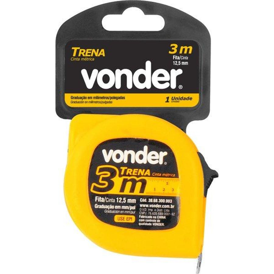 Trena de Aço Sem Freio 3m - Vonder