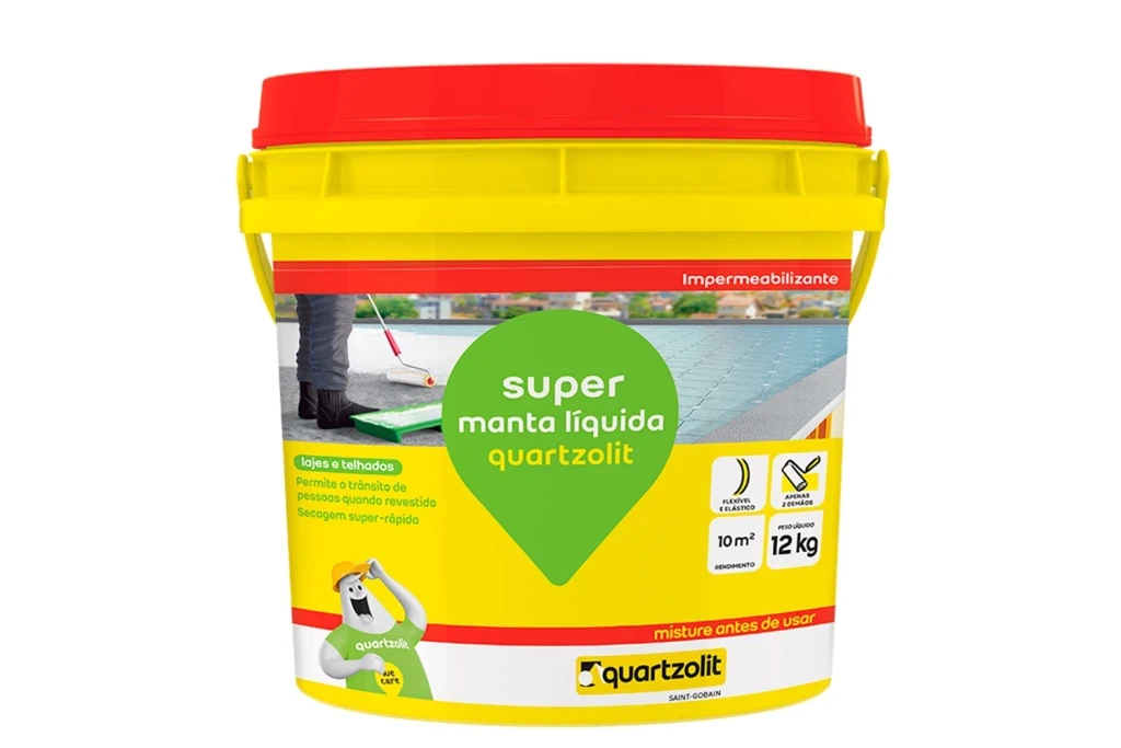 Impermeabilizante Manta Líquida Branca 12kg