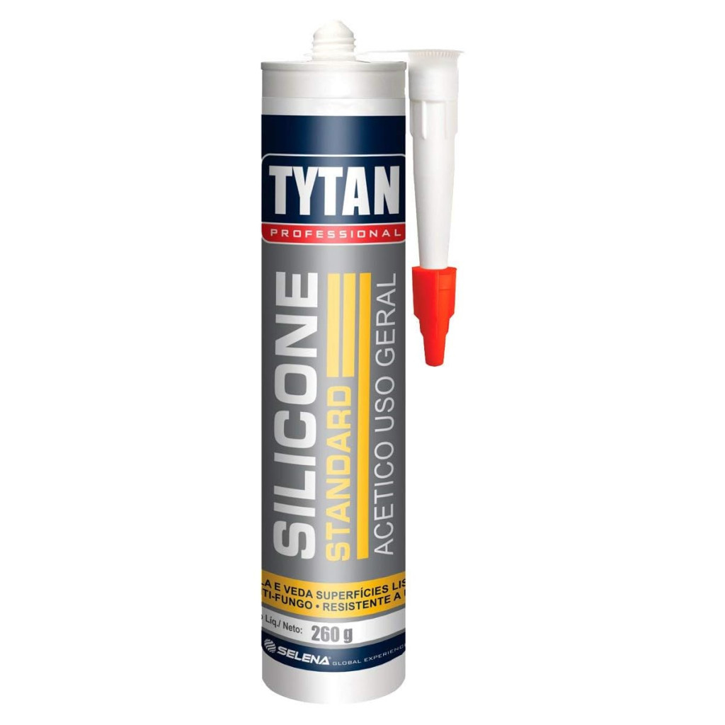 Adesivo Selante Multiuso Tytan Acético 260g Incolor