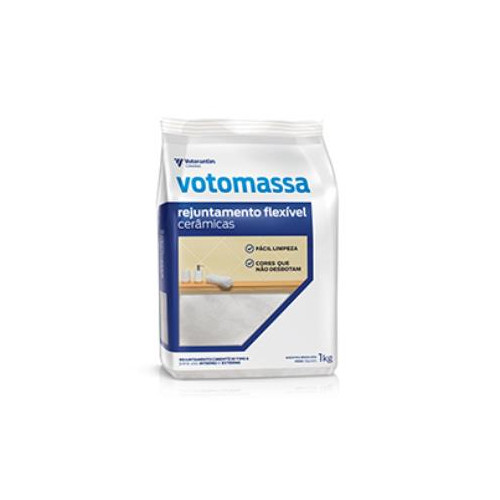 Rejunte Flexivel Votomassa Branco - 1kg
