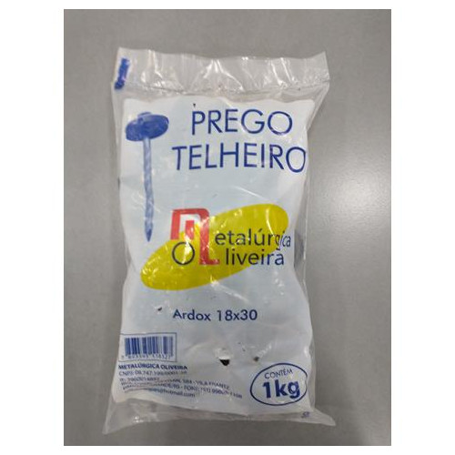 Prego Telheiro 1kg