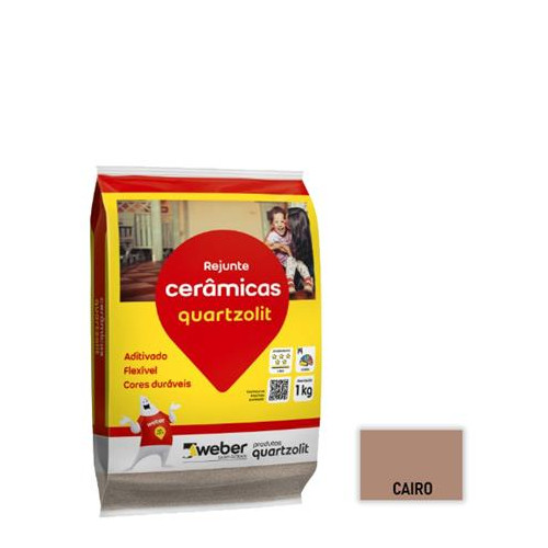 Rejunte Cairo 1kg - Quartzolit