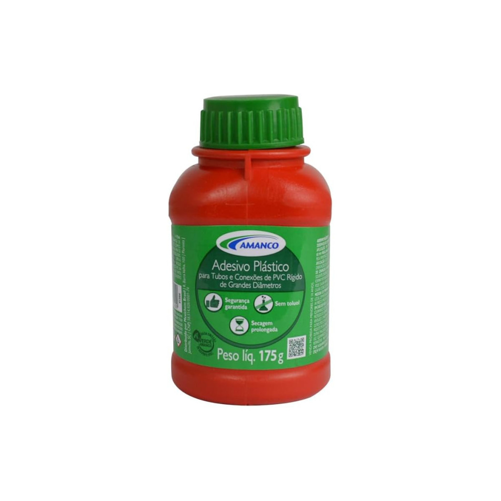 Adesivo Pvc 175gr Extra Forte com Pincel - Amanco