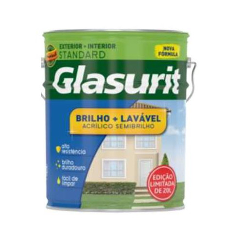 Glasu Acrílico Semibrilho Branco 18l - 53434108