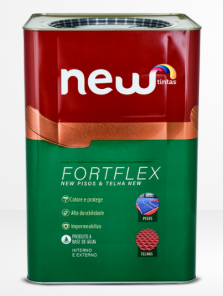 Fortflex New Pisos Cinza 18l - 1204