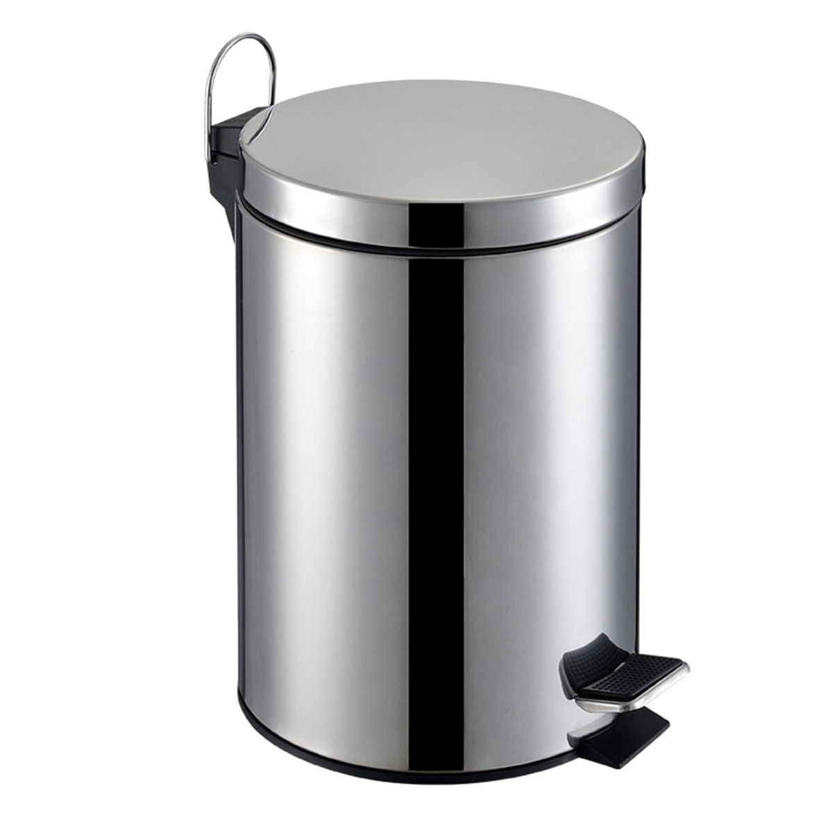 Lixeira Inox 7l Redonda com Pedal Rdesign
