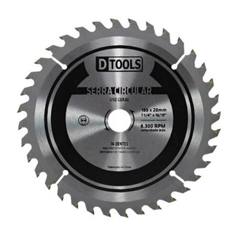 Serra Circular 7 1/4 24d C/videa Dtools - 12078