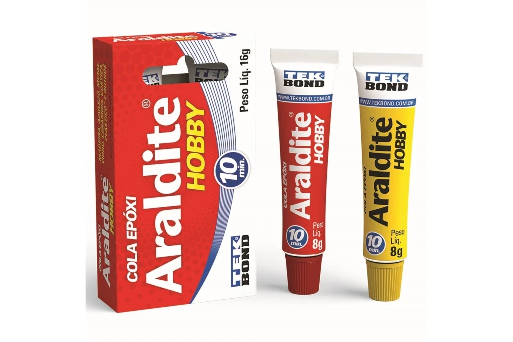 Cola Epóxi Araldite Hobby 16g