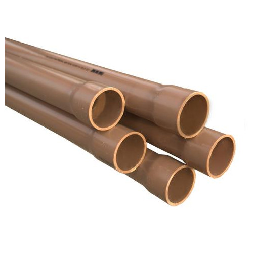 Amanco Tubo Pvc Soldavel 75mm Marrom - 10003