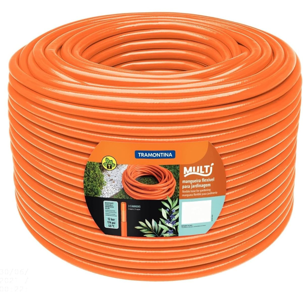 Mangueira Super Flex para Jardim, Tramontina, 1/2", 200 M