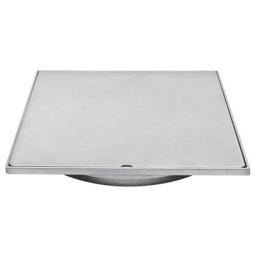 Riob Ralo Quad. Tampa Cega Cinza 15cm - 150-101cz