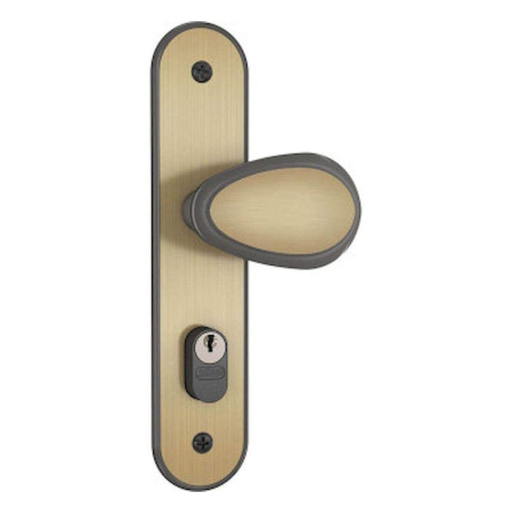 Fechadura Externa 804/10 Espelho Oxidado E-coat - Stam