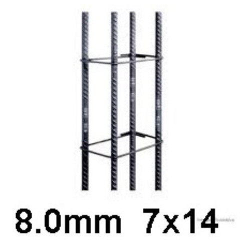 Coluna 7x14cmx6m Ca60/8mm/4.2mm Esp.25cm - 1013