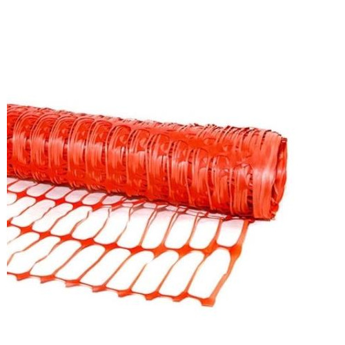 Tela Tapume Plastica Laranja 1.20m