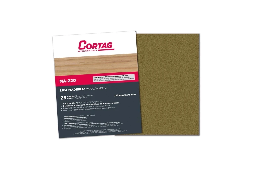 Lixa Madeira Ma220 Nº 80 Verde