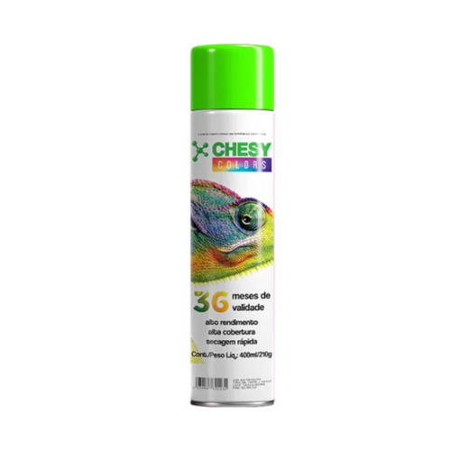 Tinta Luminoso Verde 210g/400ml Chesy
