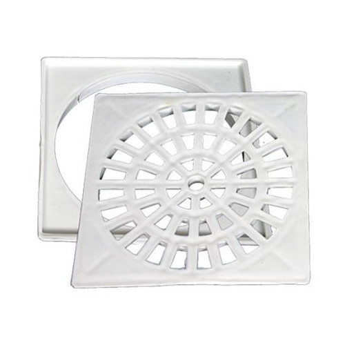 Grelha Quadrada com Suporte 150mm Plastipan - 1951