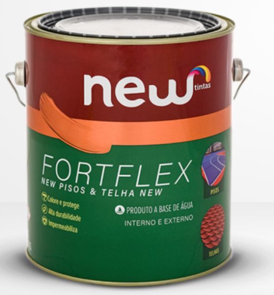 Fortflex New Pisos Cinza 3.6l