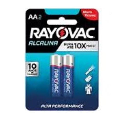 Pilha Alcalina Pequena Cart.c/2 Rayovac