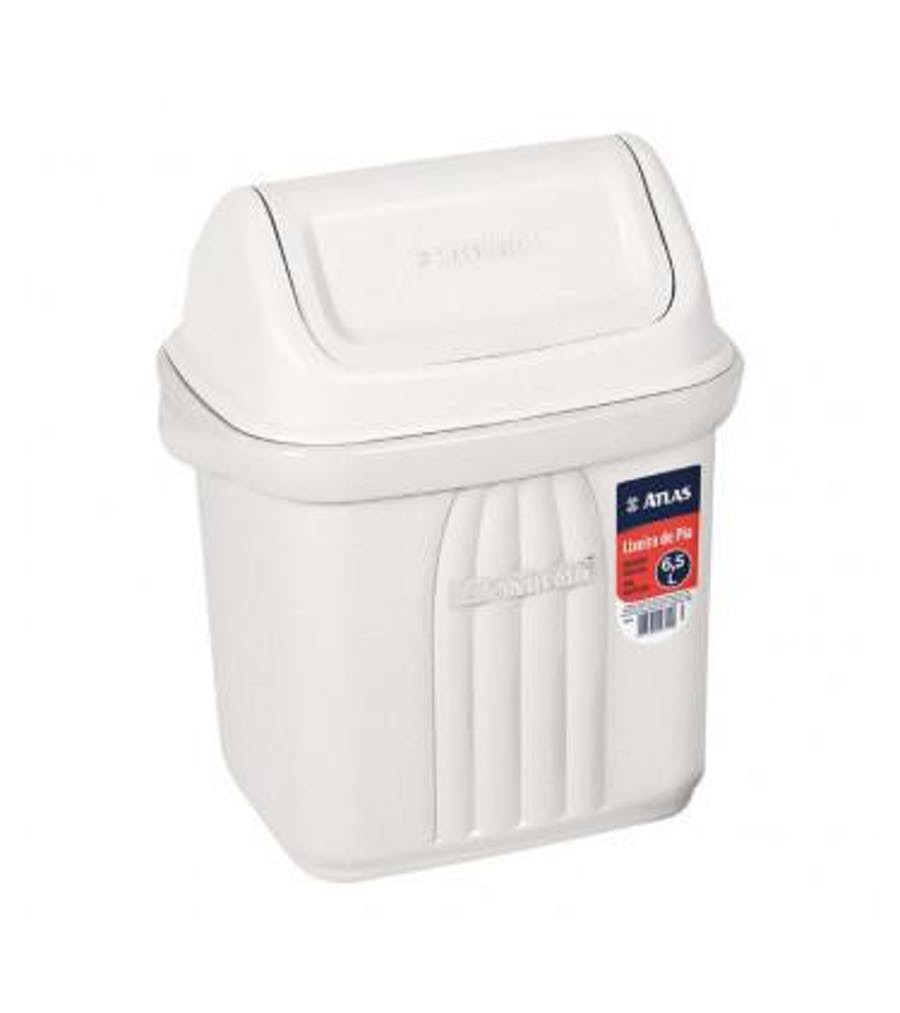 Lixeira Basculante de Plástico 6,5l