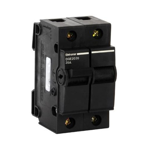 Disjuntor Bipolar 30a Preto