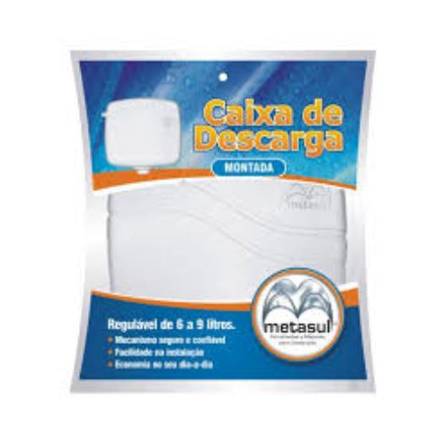 Metasul Caixa Descarga Branco