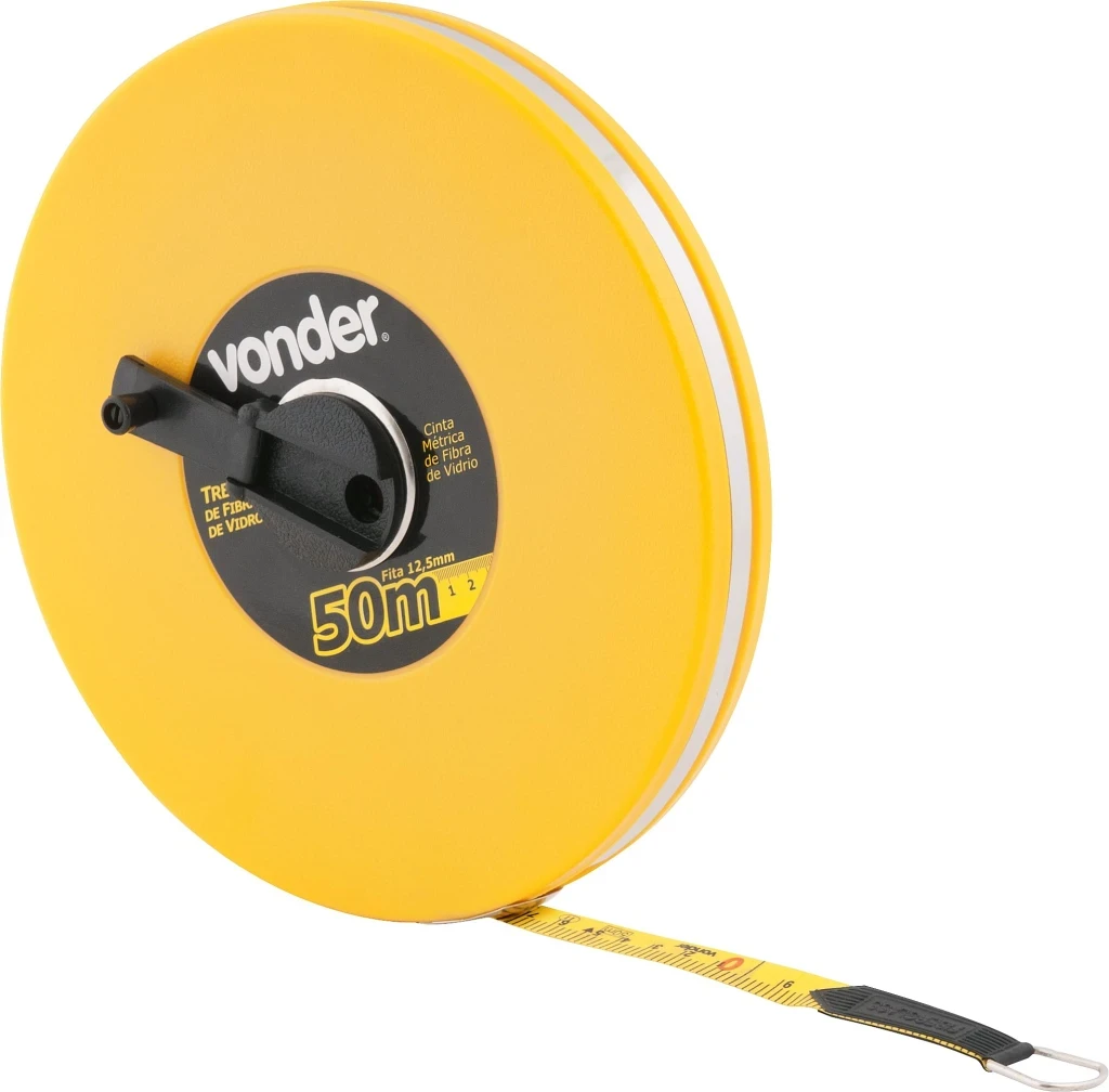 Trena de Fibra Longa Caixa Fechada com 30 Metros - 38.69.500.650 - Vonder