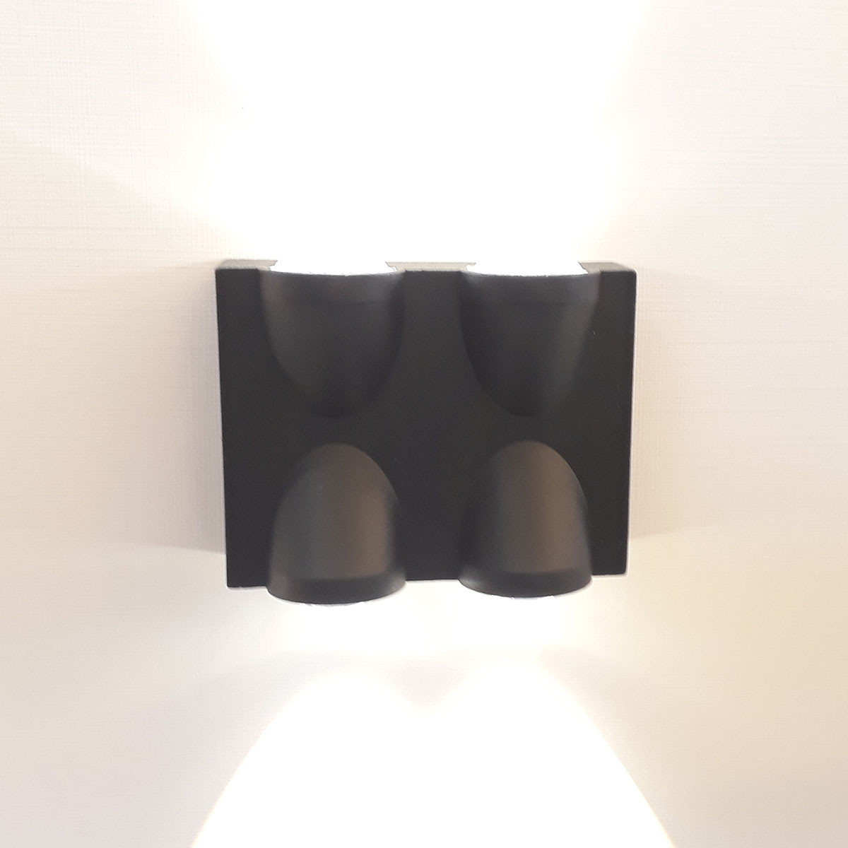 Arandela Tupiara Ottawa Led 4w Preto 2 3604 Ar Pt