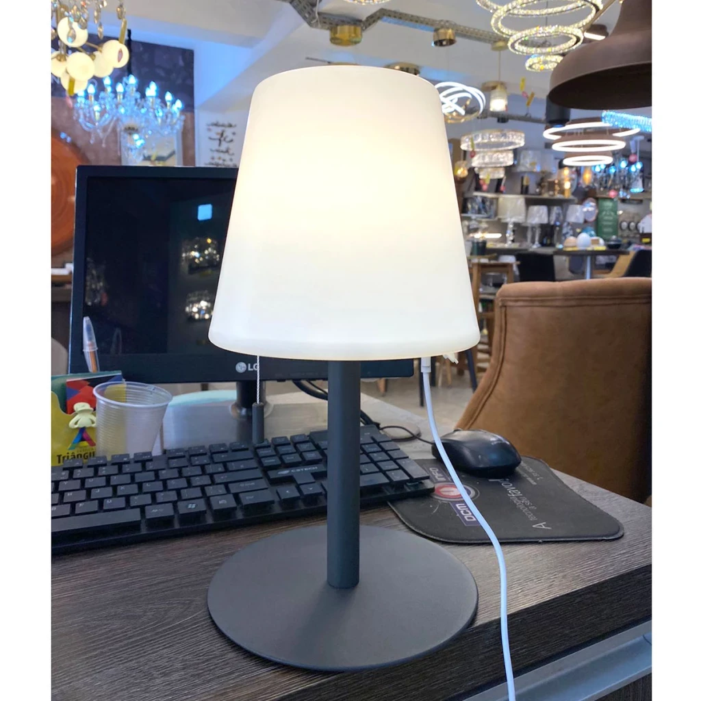 Querolustre Abajour Jardim Mini Led 2w 3000k 16x30cm Diab048