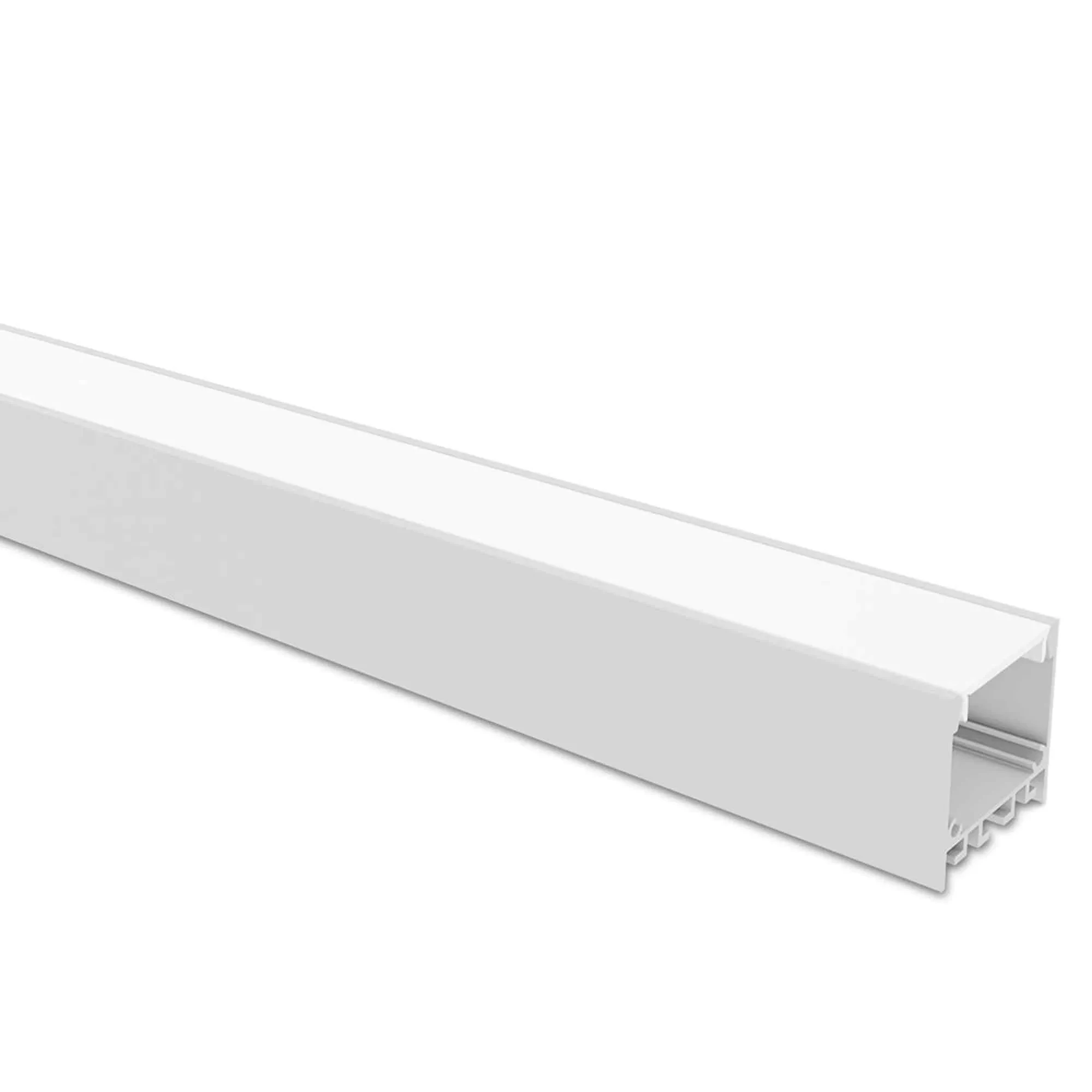 Perfil Led Taschibra Spire 35 Sobrepor 35x35x2000mm Branca