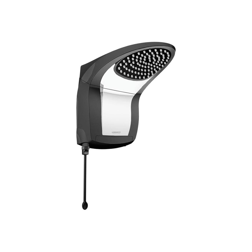 Ducha Acqua Jet Ultra 127v 5500w, Lorenzetti, 7540588, Preto/cromado, Pequeno