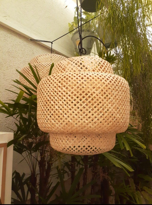 Di Luce Pendente Bamboo Kuarup 50cm 1lamp E27