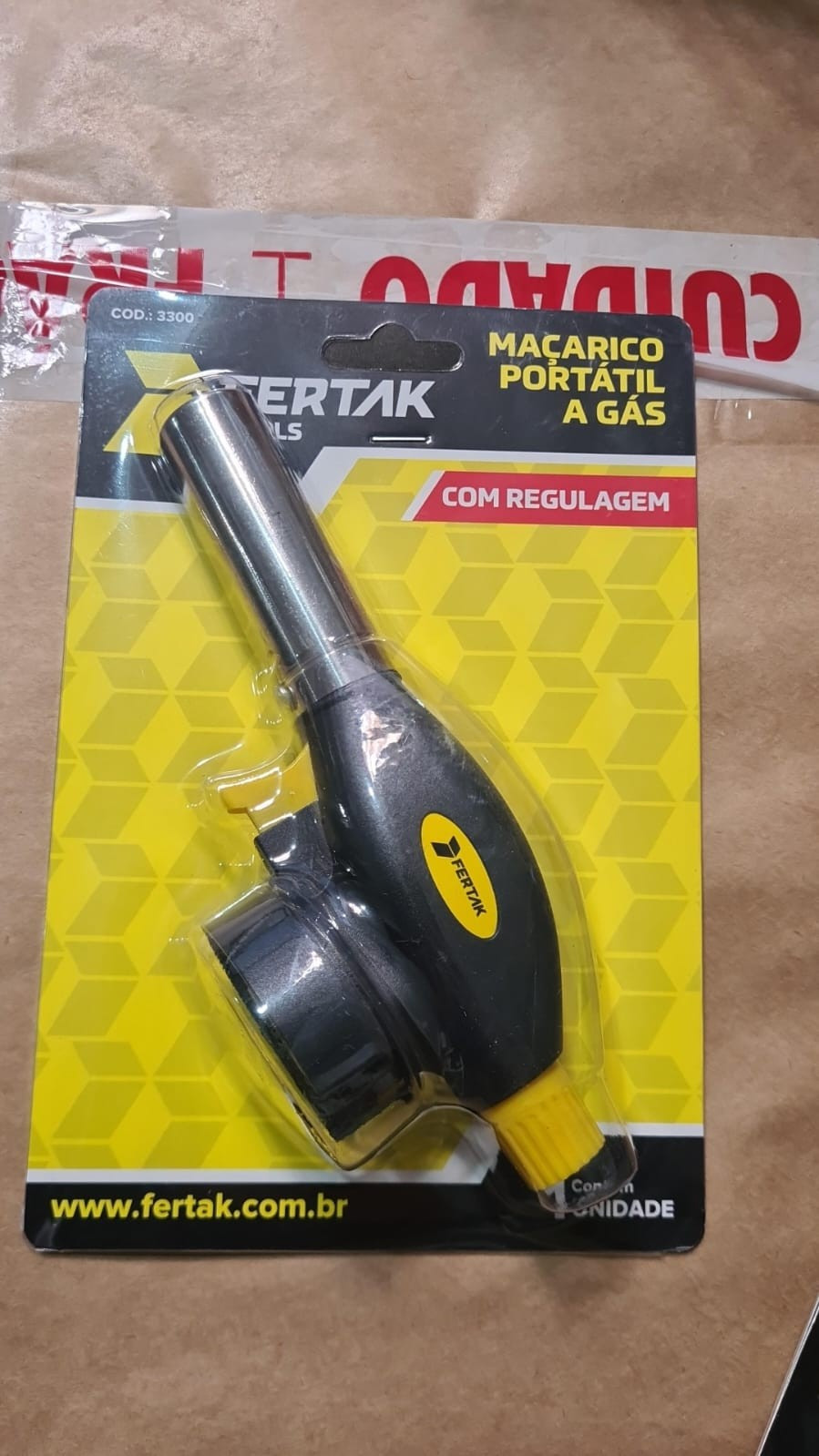 Macarico Fertak Portatil a Gas 3300