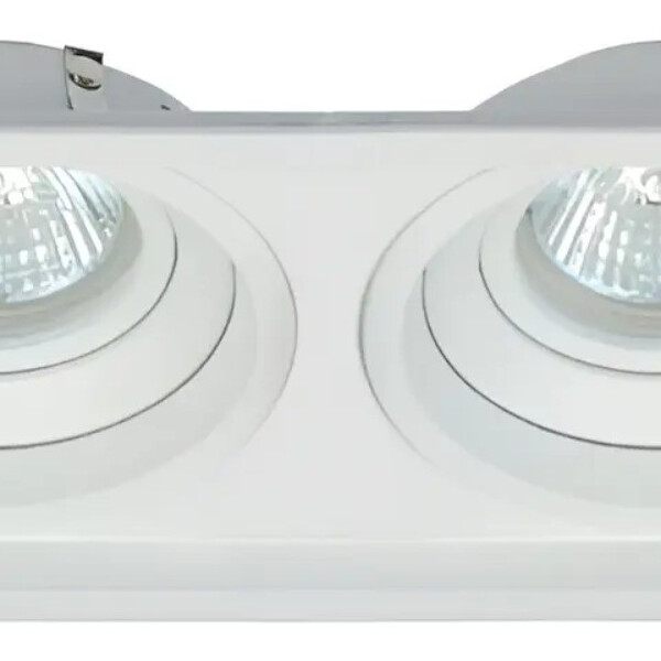 Spot Go-light Emb P/lamp Ar111 Duplo Recuado 77062bm
