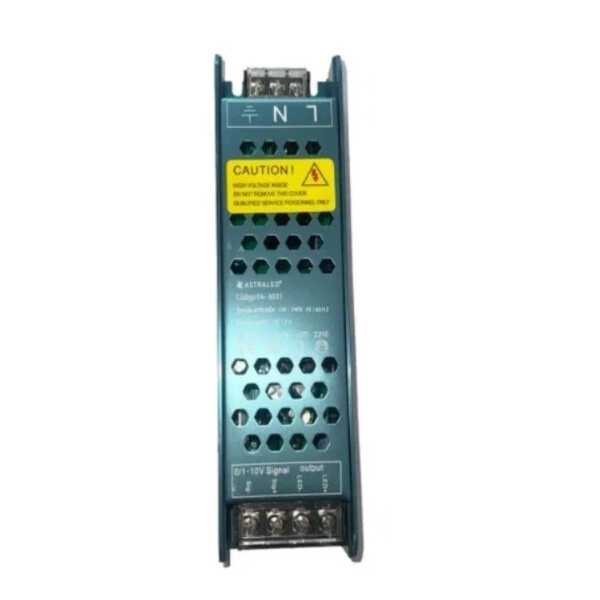 Astraled Driver 60w 12v 5a Dimerizavel P/perfil Slim Fa-6031