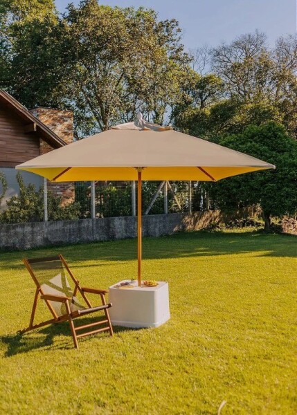 Guarda Sol Viva Vida Bagum 2.72x2.72 Quad Bege **