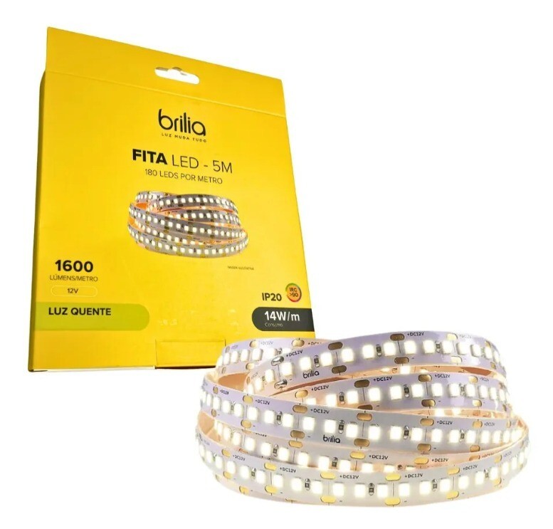 Fita Led 12v Brilia 14w 4000k 5m 316409