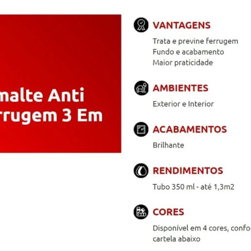 Spray Colorgin Branco Anti Ferrug. 2031