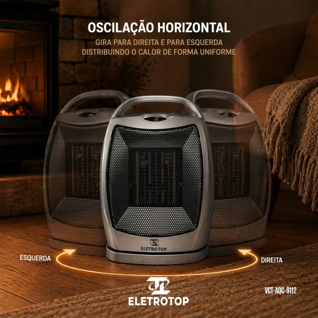 Eletro Top Aquecedor Ambiente Ceramica Cz 220v 1500w