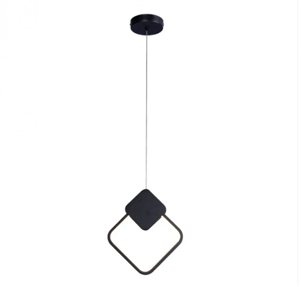 Querolustre Pendente Dcd03099 Led 14w 3000k Preto