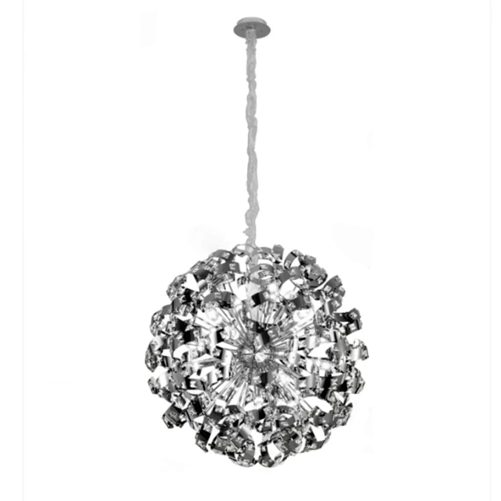 Querolustre Pendente Dcd06202 P/18 Lamp G9 Cromado