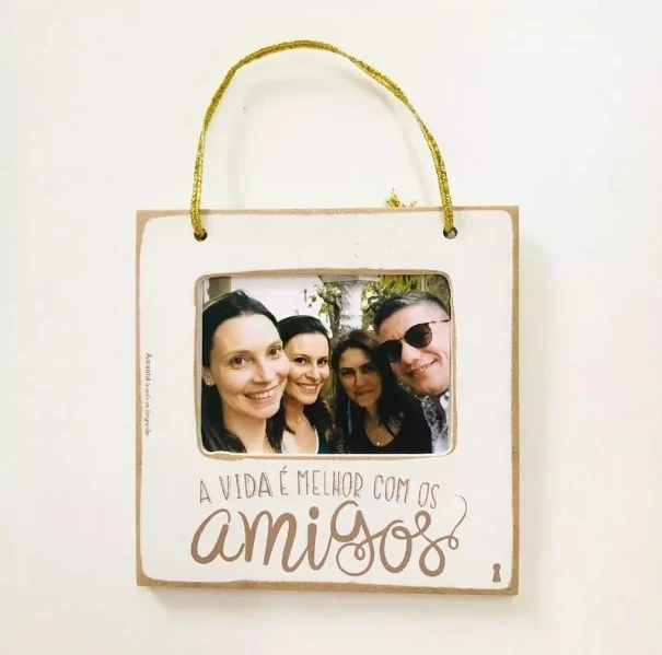 Atcus Mini Placa Fotos Vida Amigos Plf002