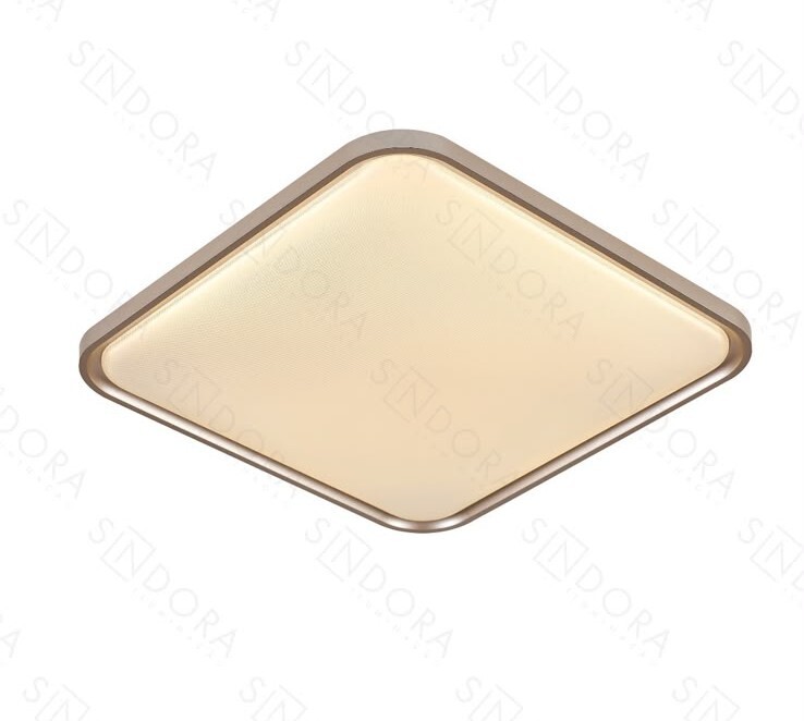 Dinamica Plafon 50cm Dcx02335 45+45w 3000k Dourado