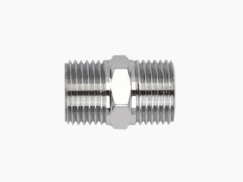 Nipel 1/2bsp Latao Cromado Jackwal 2817