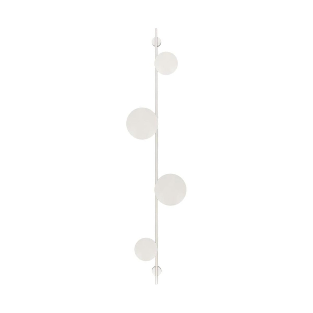 Arandela Eclipse, 4x, Soquete G9, Branco Fosco, Avant