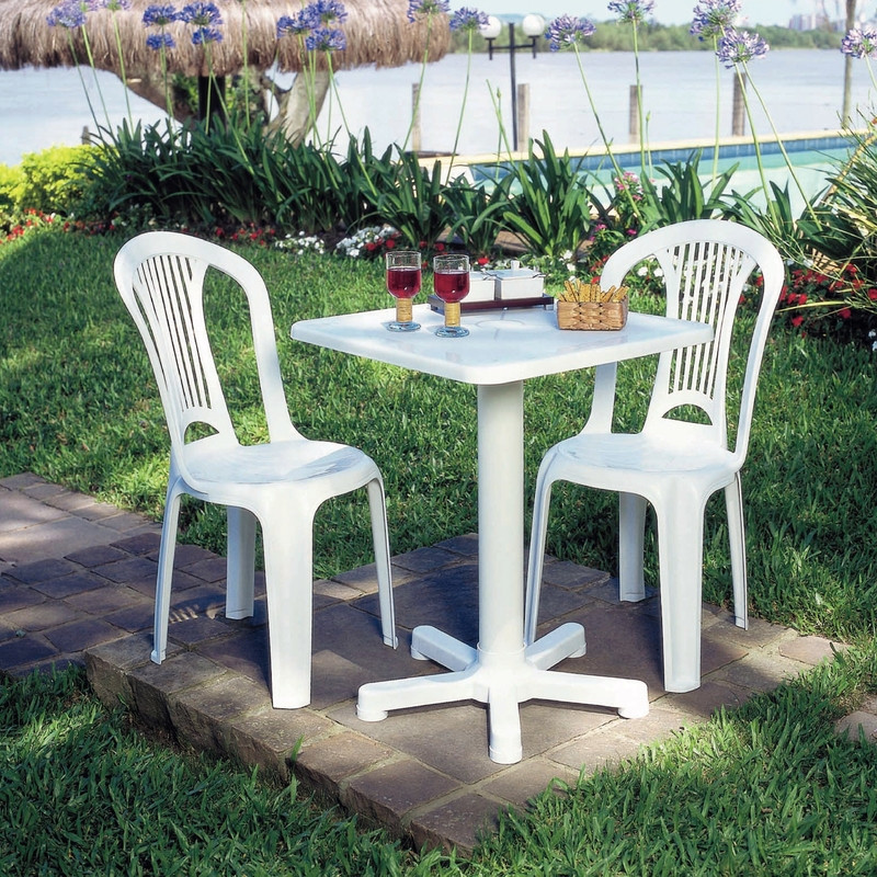 Mesa Pvc Tramontina Quadrada Itaparica Br 92305010